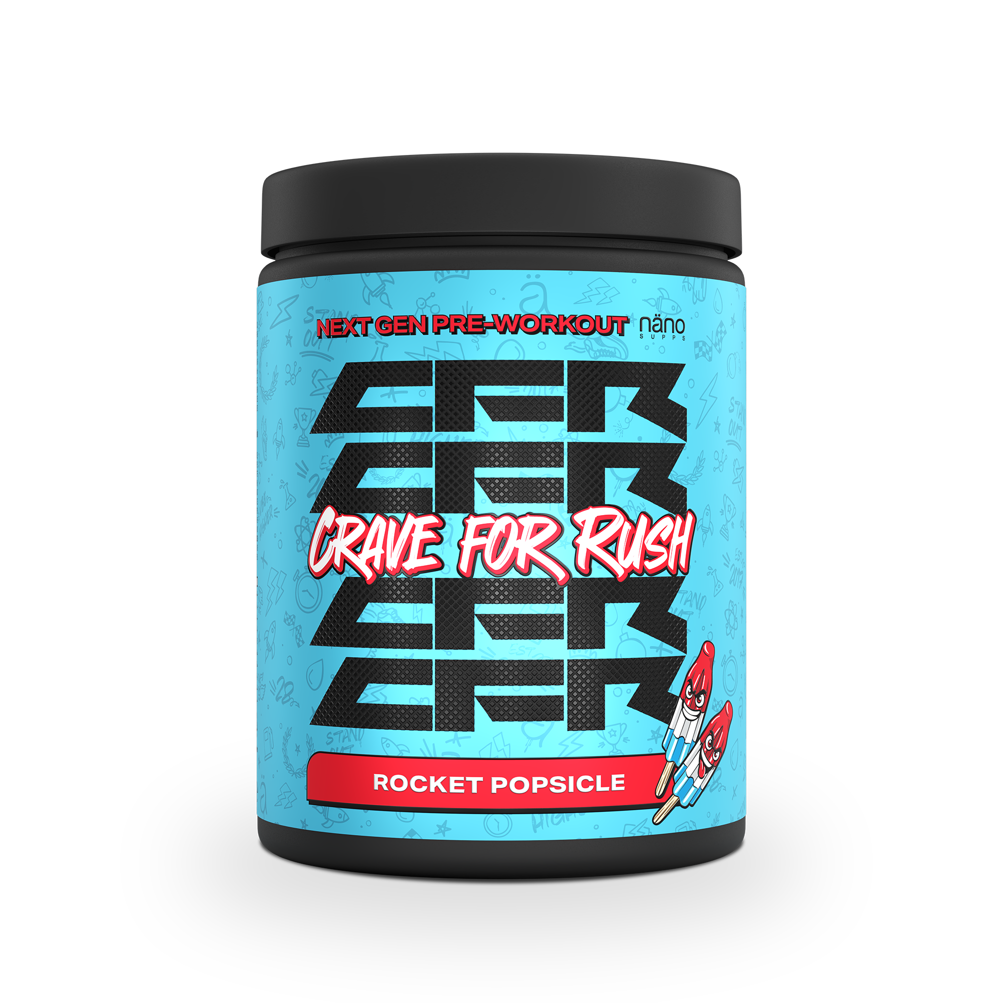 Pre-Workout, Nanosupps, CFR PWO, 400g