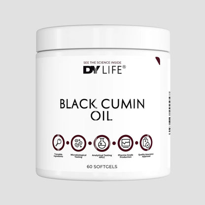 Ulei de Chimen Negru, DY Nutrition, Black Cumin Oil DY Life, 60 Softgels