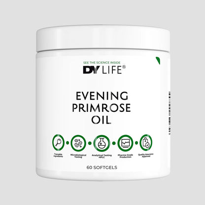 Ulei de Luminița Noptii, DY Nutrition, Evening Primrose Oil DY Life, 60 Softgels