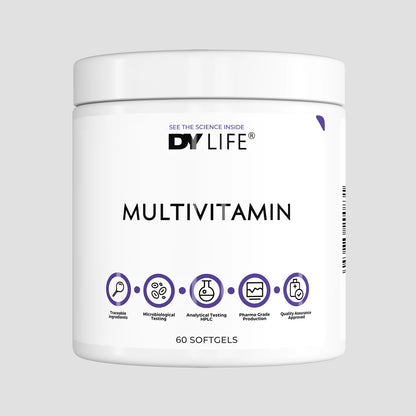 Complex Multivitamine, DY Nutrition, Multivitamin DY Life, 60 Softgels
