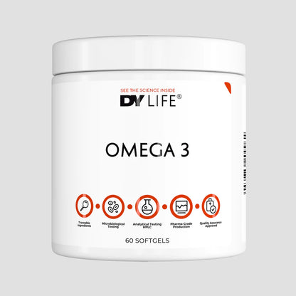 Acizi Grasi, DY Nutrition, Omega-3 DY Life, 60 Softgels