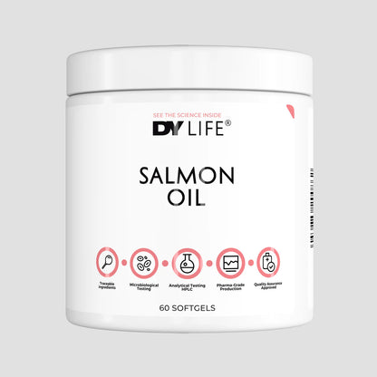 Ulei de Somon Omega-3, DY Nutrition, Salmon Oil DY Life, 60 Softgels