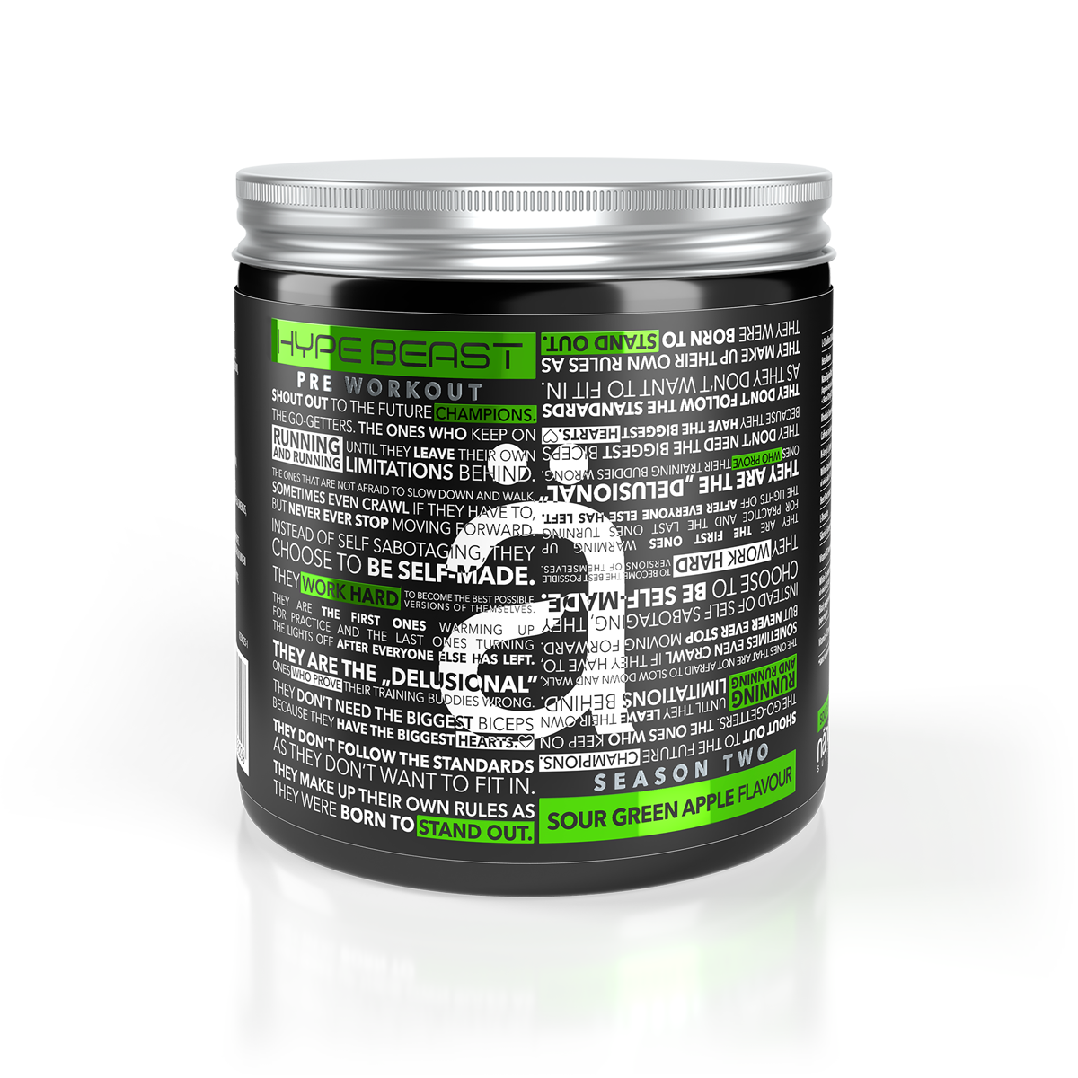 Pre-Workout, Nanosupps, Hype Beast, 320g