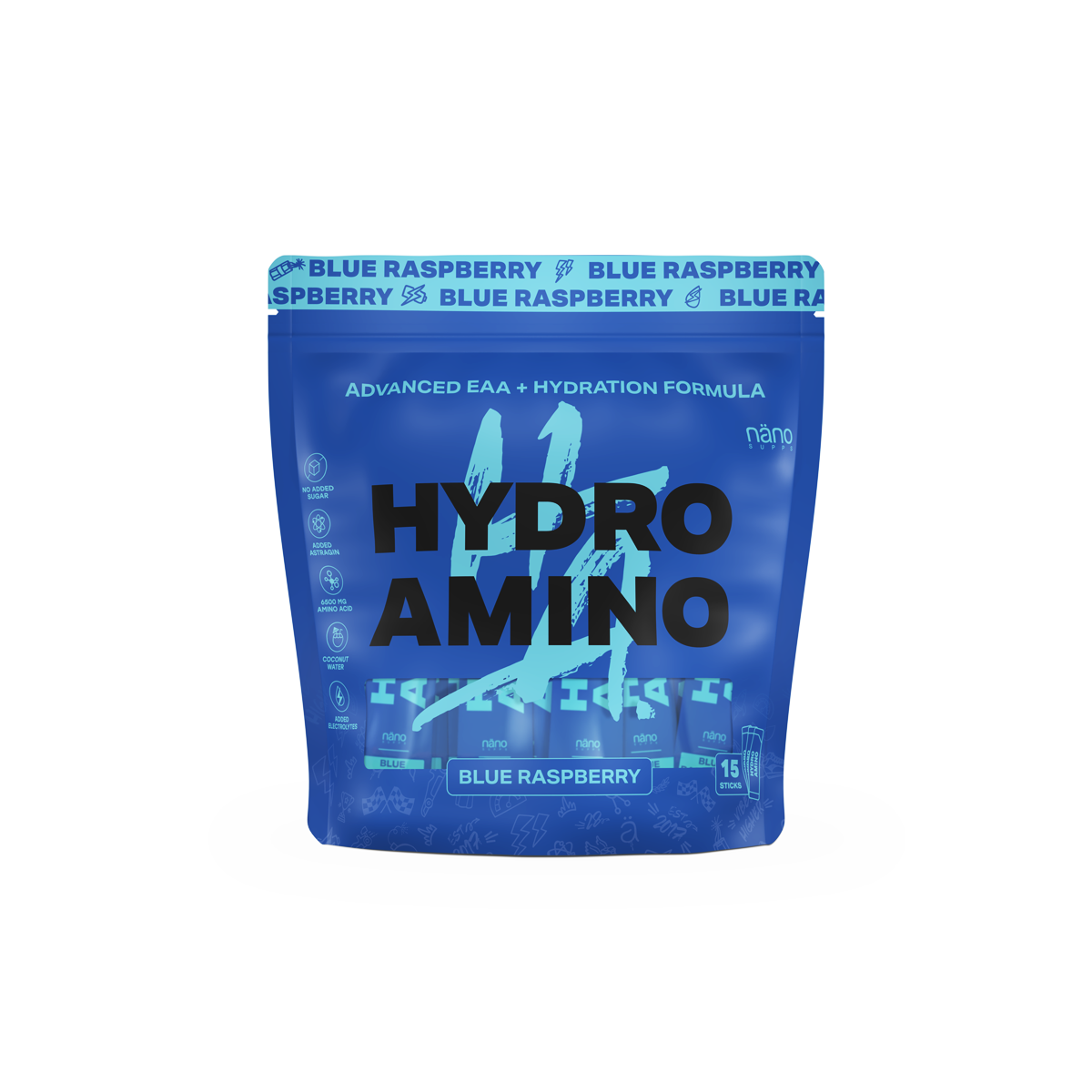 Aminoacizi si Electroliti, Nanosupps, Hydro Amino, 195g