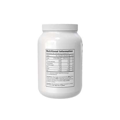 Informatii nutritionale ISO Grade Peanut Butter Cups 23g proteina 30 portii