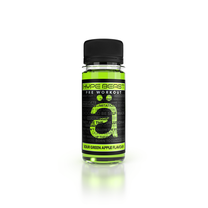 Pre-Workout Shot, Nanosupps, Hype Beast Shot, 60ml