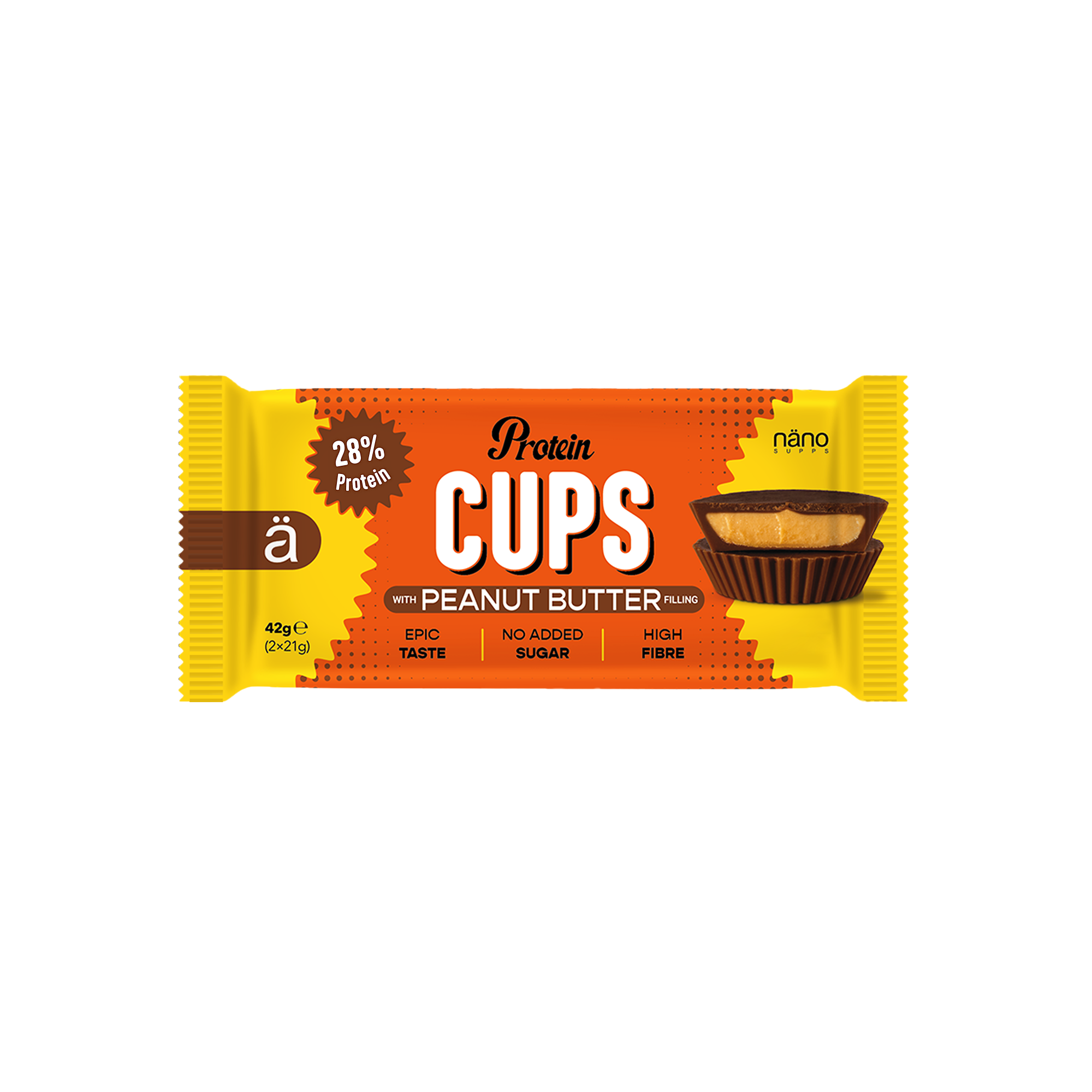 Cupe Proteice, Nanosupps, Protein Cups, 42g