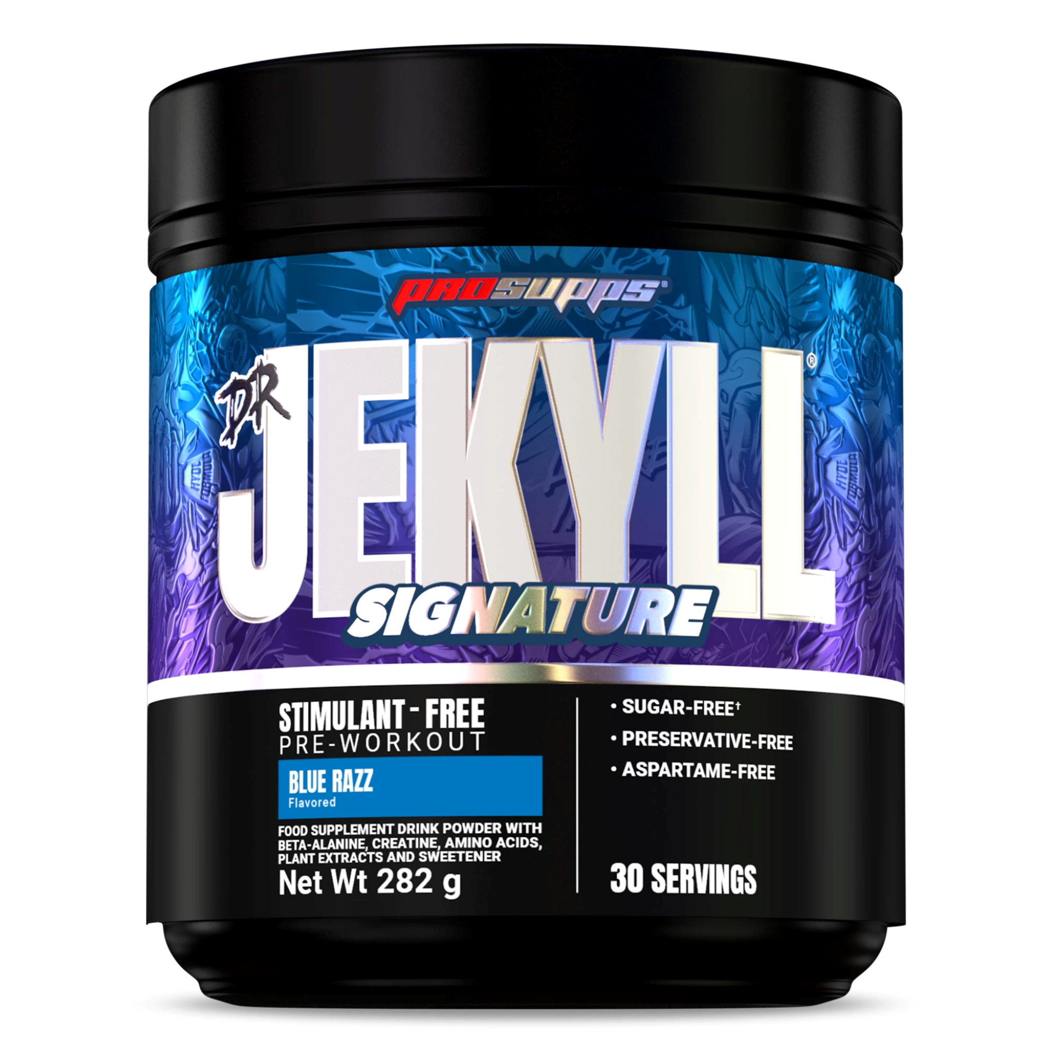 Pre-Workout fara Stimulenti, ProSupps, Dr. Jekyll Signature Stim-Free, 282g