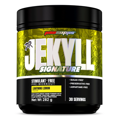 Pre-Workout fara Stimulenti, ProSupps, Dr. Jekyll Signature Stim-Free, 282g