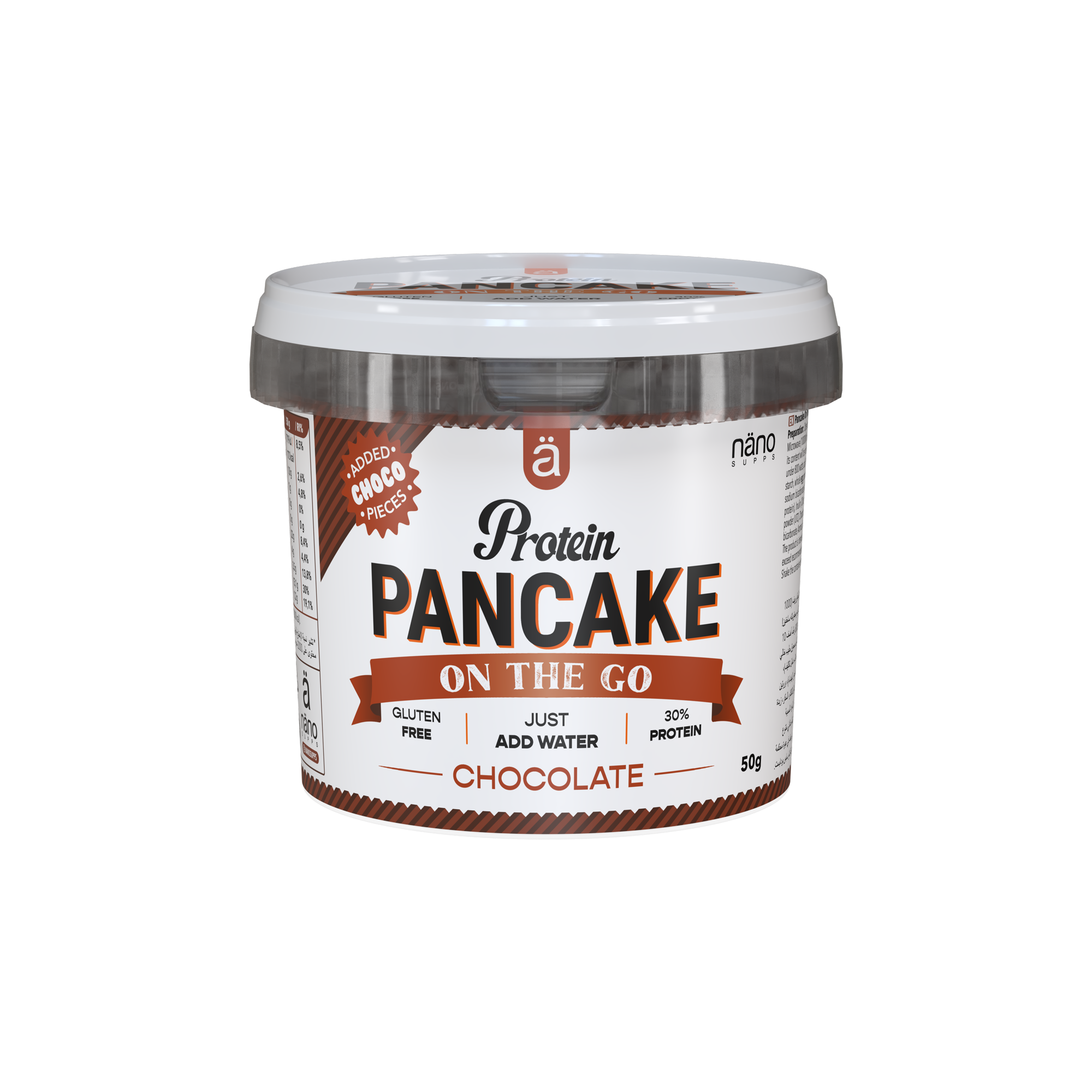 Pancake Proteic, Nanosupps, Pancake On The Go, 50g