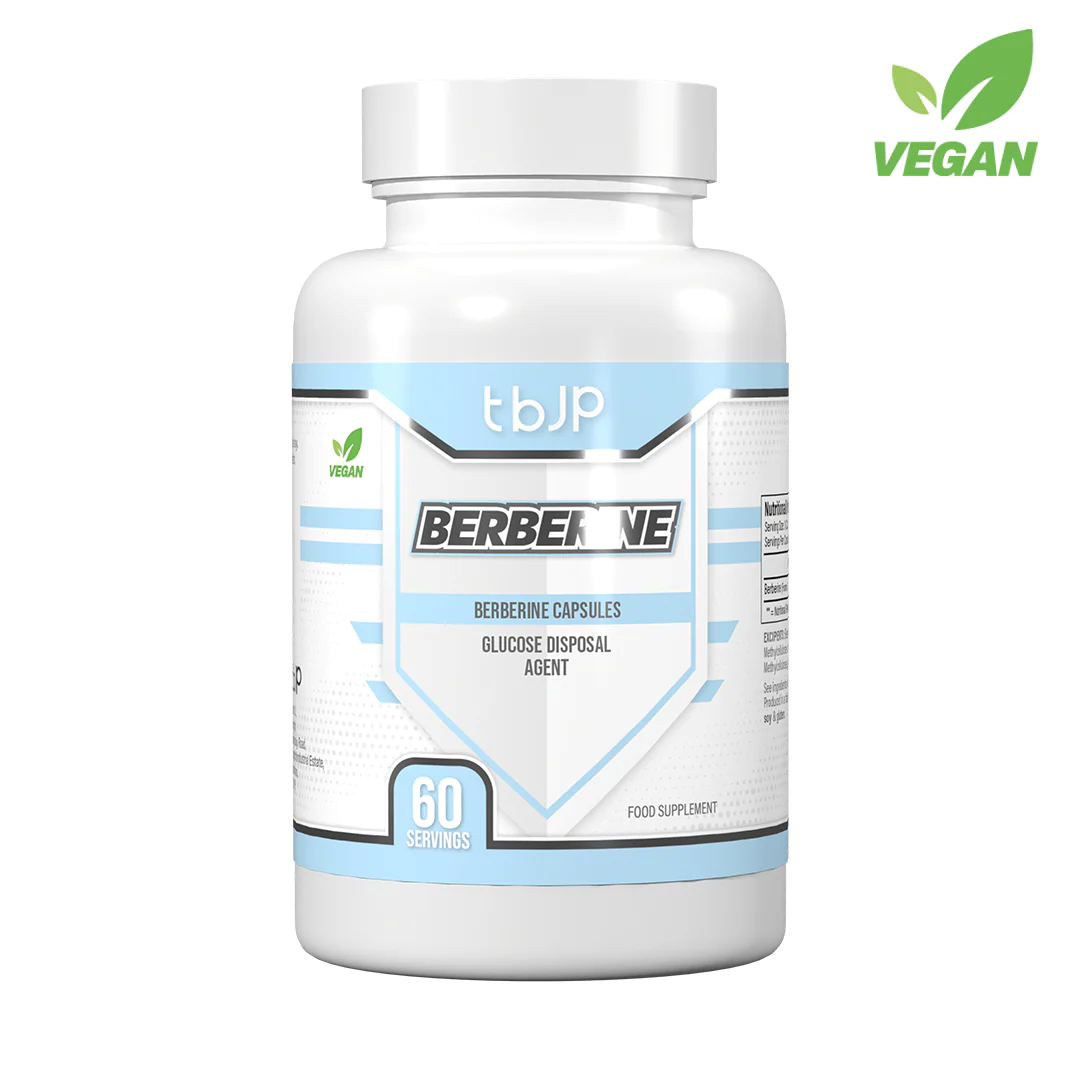 Berberina, Trained by JP, Berberine, 60 Capsule