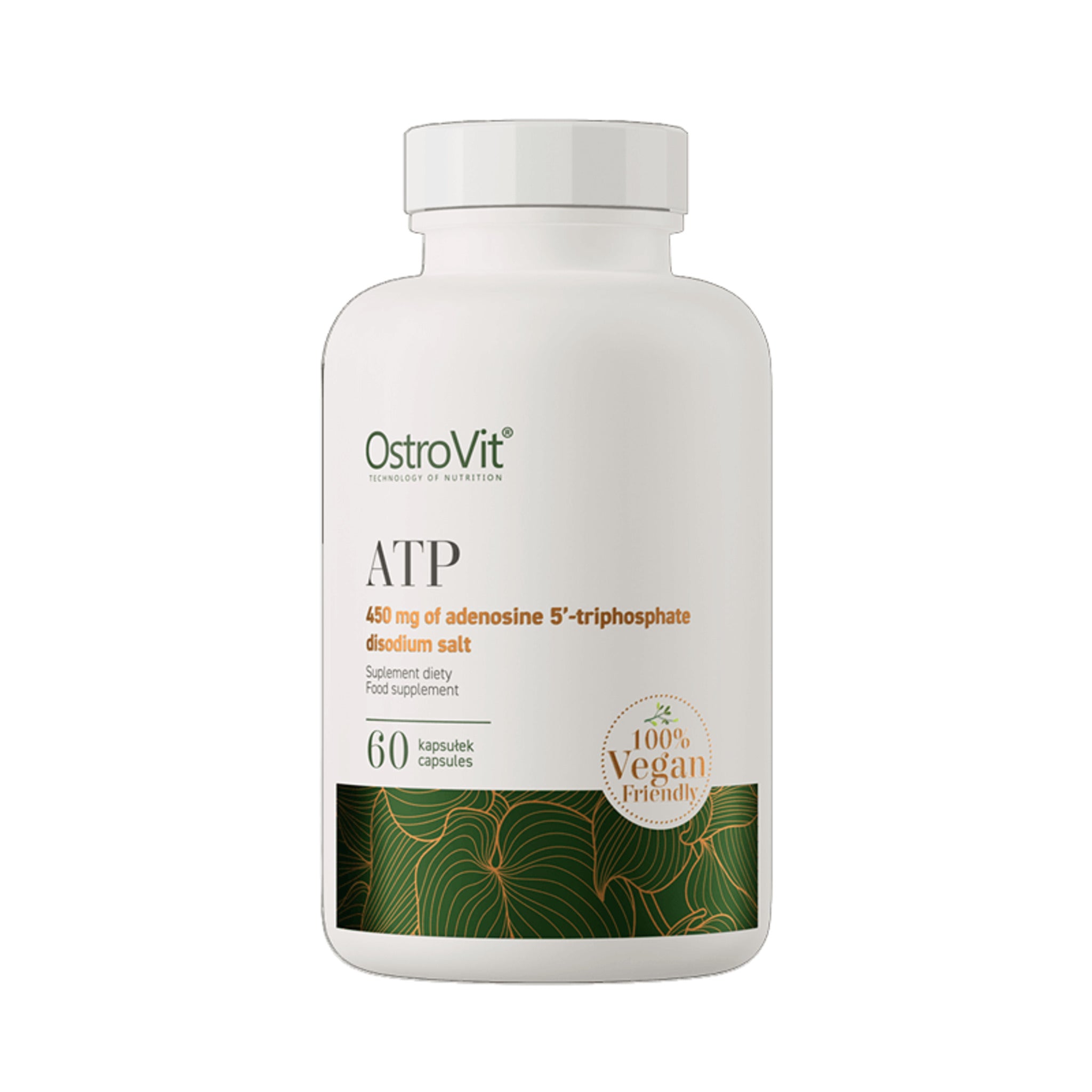 Adenozin Trifosfat, OstroVit, ATP, 60 Capsule