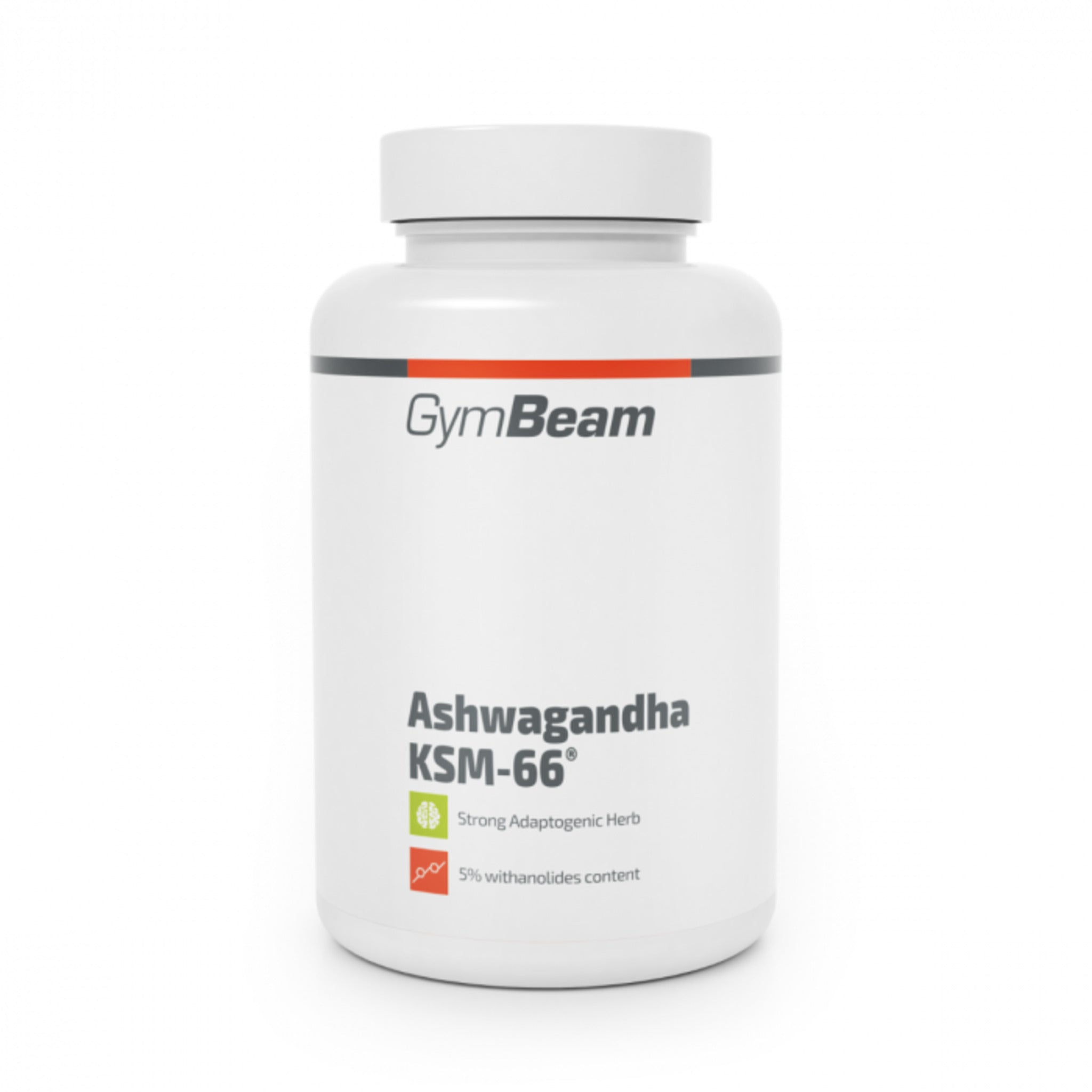 Extract de Ashwagandha, GymBeam, Ashwagandha KSM-66, 90 Capsule