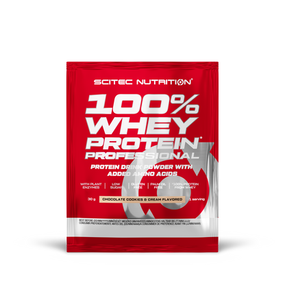 Proteina din Zer, Scitec Nutrition, 100% Whey Protein Professional, 30g
