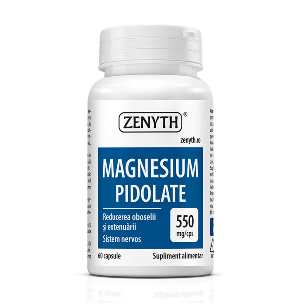 Supplement 60タブレット *9 Magneziu Pidolat, Zenyth, Magnesium Pidolate, 60 capsule