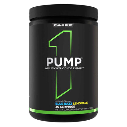 Pre-Workout fara Stimulenti, Rule One, PUMP Non-Stim Nitric Oxide Support, 330g