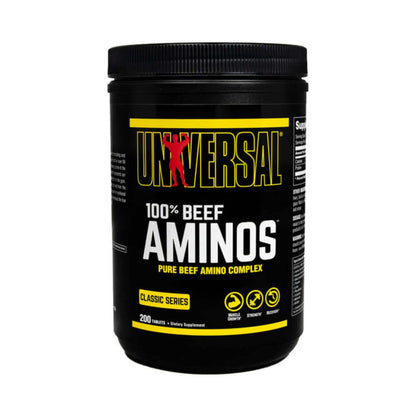 Aminoacizi din vita Universal Beef Aminos 200 Tabs