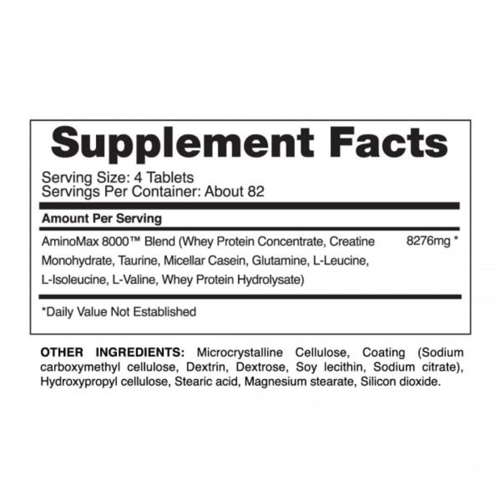Aminoacizi pastile , Gaspari  AminoMax 8000 325 tabs