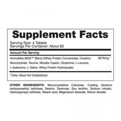 Aminoacizi pastile , Gaspari  AminoMax 8000 325 tabs