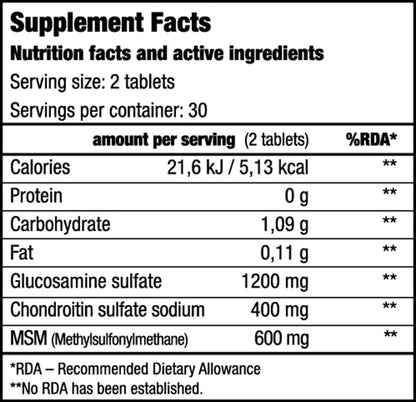 Complex articulatii - BioTechUSA  Joint & Cartilage  60tabs