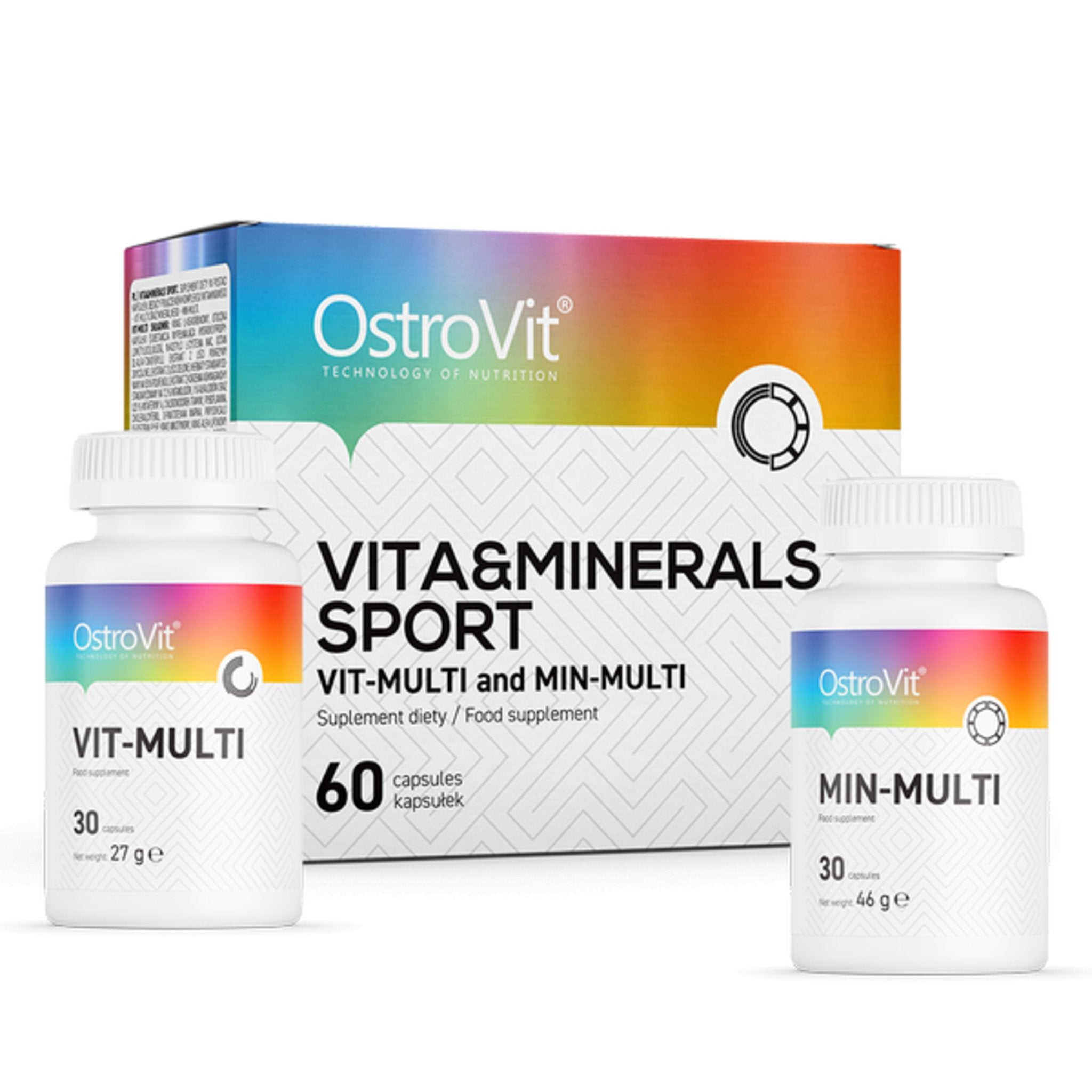 Complex vitamine si minerale, OstroVit Vit&Min Sport 60 caps