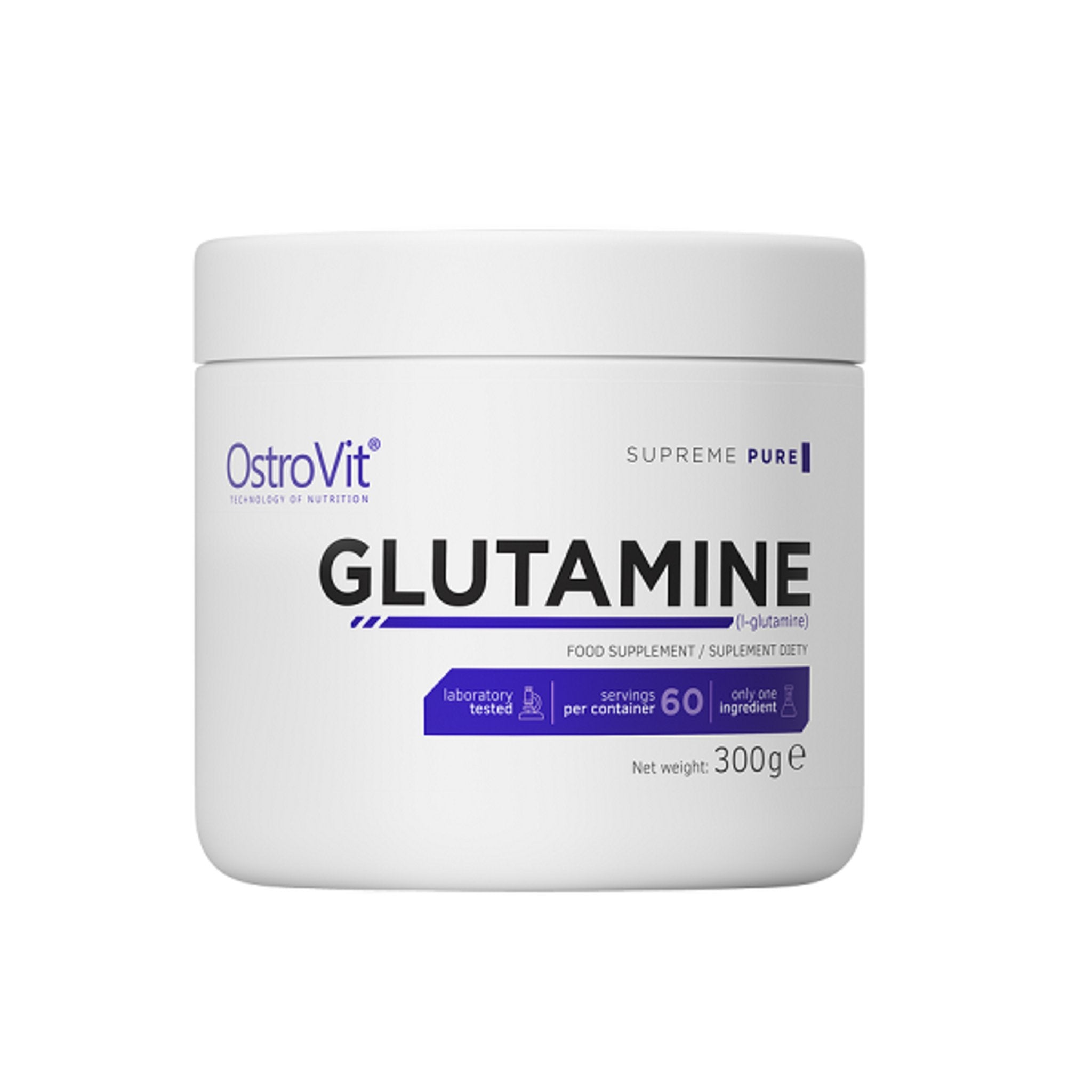 Glutamina, OstroVit Glutamine, 300 g