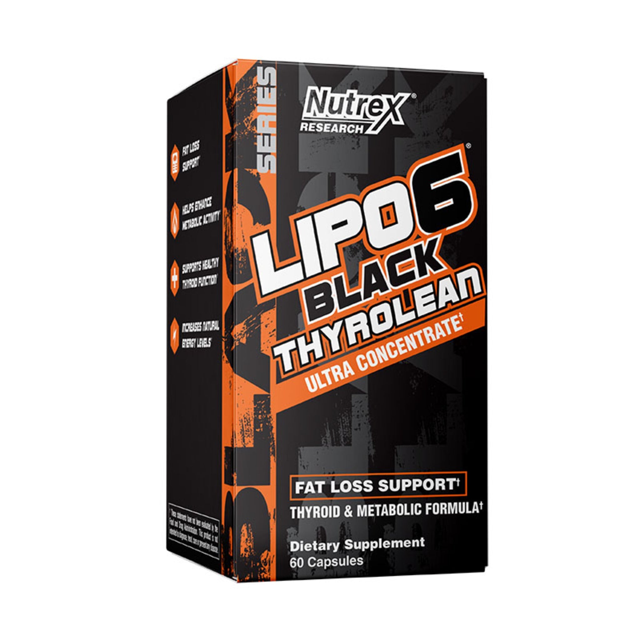 Tiroida, Lipo 6 Black Thyrolean, 60caps