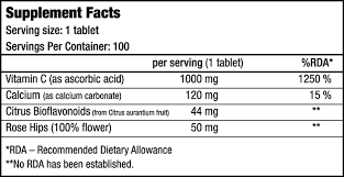 Vitamina C, BioTechUSA Vitamin C 1000, 250 tabs
